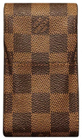 Louis Vuitton Damiér Ébène Case Holder: iPhone, Cards,Cash, Cigarettes-Wallets & Clutches-Louis Vuitton-Brown-JustGorgeousStudio.com