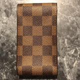 Louis Vuitton Damiér Ébène Case Holder: iPhone, Cards,Cash, Cigarettes-Wallets & Clutches-Louis Vuitton-Brown-JustGorgeousStudio.com