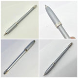 Louis Vuitton Diary Agenda Pen-Agenda, Books, and Writing-Louis Vuitton-Silver-JustGorgeousStudio.com