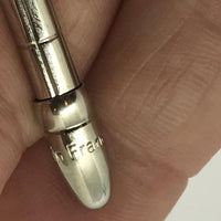 Louis Vuitton Diary Agenda Purse Pen-Agenda, Books, and Writing-Louis Vuitton-Silver-JustGorgeousStudio.com