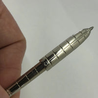 Louis Vuitton Diary Agenda Purse Pen-Agenda, Books, and Writing-Louis Vuitton-Silver-JustGorgeousStudio.com