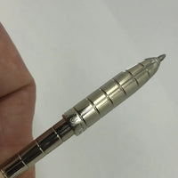 Louis Vuitton Diary Agenda Purse Pen-Agenda, Books, and Writing-Louis Vuitton-Silver-JustGorgeousStudio.com
