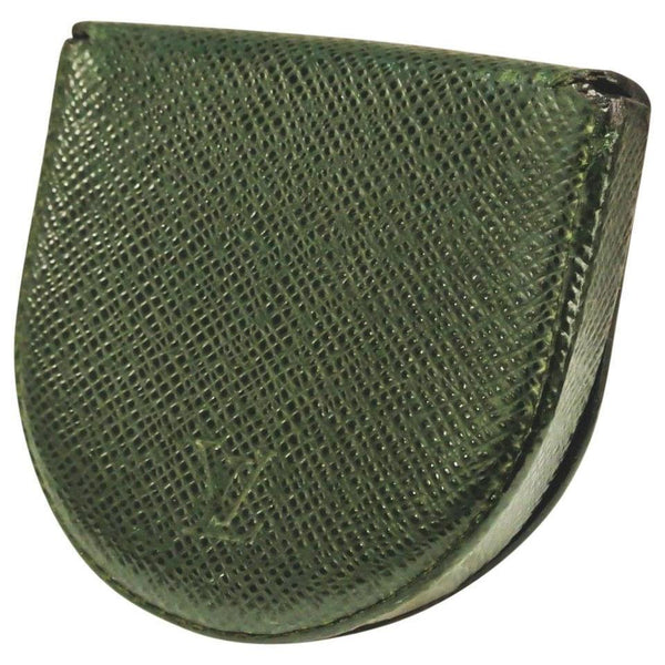 Louis Vuitton Earbud Coin Case-Wallets & Clutches-Louis Vuitton-Green-JustGorgeousStudio.com