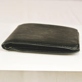 Louis Vuitton Epi Leather Bifold Wallet-Wallets & Clutches-Louis Vuitton-Black-JustGorgeousStudio.com