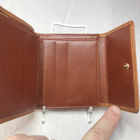 Louis Vuitton Epi Leather Trifold Wallet-Wallets & Clutches-Louis Vuitton-Fawn/Red/Orange/Brown-JustGorgeousStudio.com