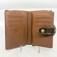 Louis Vuitton French Purse Kisslock Wallet CA1023-Wallets & Clutches-Louis Vuitton-Brown-JustGorgeousStudio.com