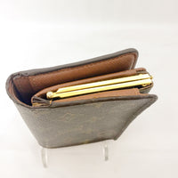 Louis Vuitton French Purse Kisslock Wallet CA1023-Wallets & Clutches-Louis Vuitton-Brown-JustGorgeousStudio.com