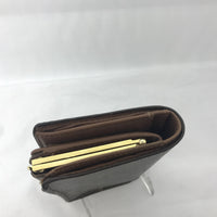 Louis Vuitton French Purse Kisslock Wallet CA1023-Wallets & Clutches-Louis Vuitton-Brown-JustGorgeousStudio.com