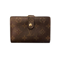 Louis Vuitton French Purse Kisslock Wallet CA1023-Wallets & Clutches-Louis Vuitton-Brown-JustGorgeousStudio.com