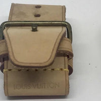 Louis Vuitton Handle Strap-Lock & Key, Key Holders, Luggage Tags-Louis Vuitton-Tan-JustGorgeousStudio.com