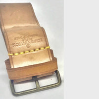Louis Vuitton Handle Strap-Lock & Key, Key Holders, Luggage Tags-Louis Vuitton-Tan-JustGorgeousStudio.com
