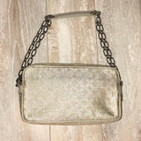 Louis Vuitton Idylle Monogram Canvas Shine McKenna Shoulder Bag-Bags-Louis Vuitton-Creme/Silver/Gold-JustGorgeousStudio.com