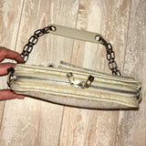 Louis Vuitton Idylle Monogram Canvas Shine McKenna Shoulder Bag-Bags-Louis Vuitton-Creme/Silver/Gold-JustGorgeousStudio.com