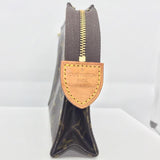 Louis Vuitton LV Monogram Travel Pouch-Wallets & Clutches-Louis Vuitton-Brown/tan/gold-JustGorgeousStudio.com