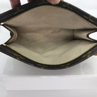 Louis Vuitton LV Monogram Travel Pouch-Wallets & Clutches-Louis Vuitton-Brown/tan/gold-JustGorgeousStudio.com