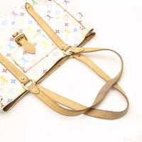 Louis Vuitton Limited Edition Monogram Multicolor Aurelia MM Satchel-Bags-Louis Vuitton-White/Multicolor-JustGorgeousStudio.com
