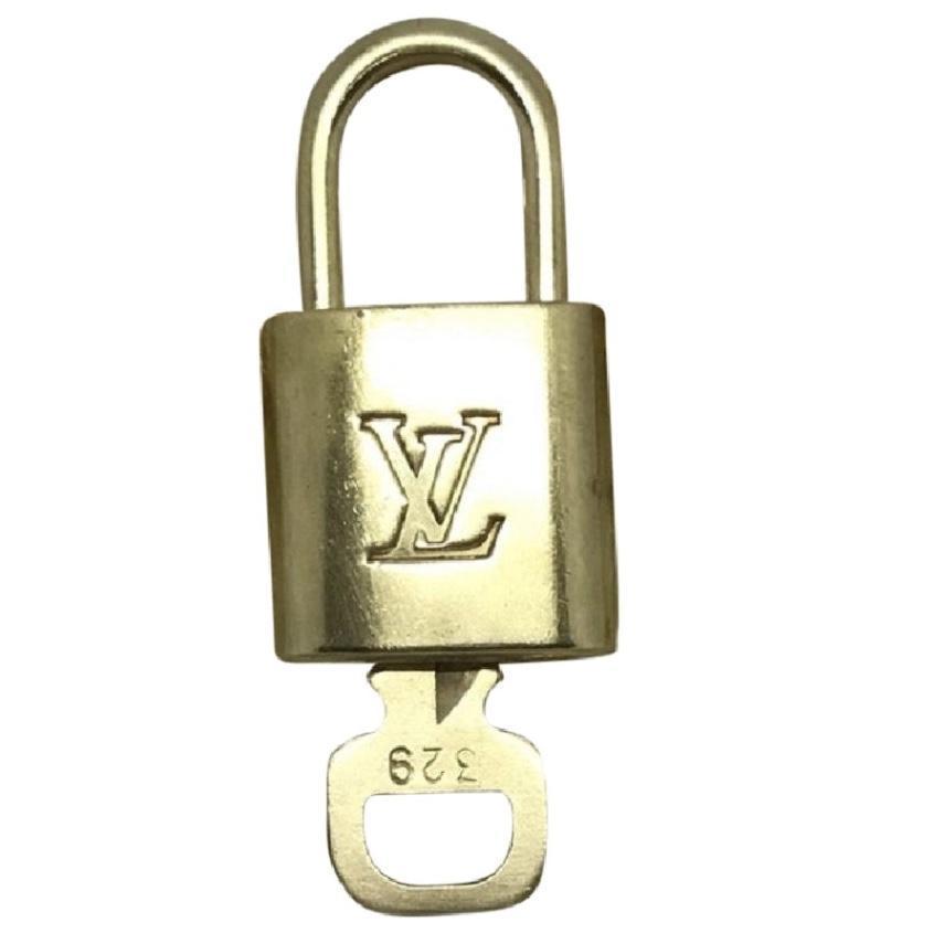 Louis Vuitton Brushed Palladium Lock & Key Set - Silver Travel, Accessories  - LOU762827