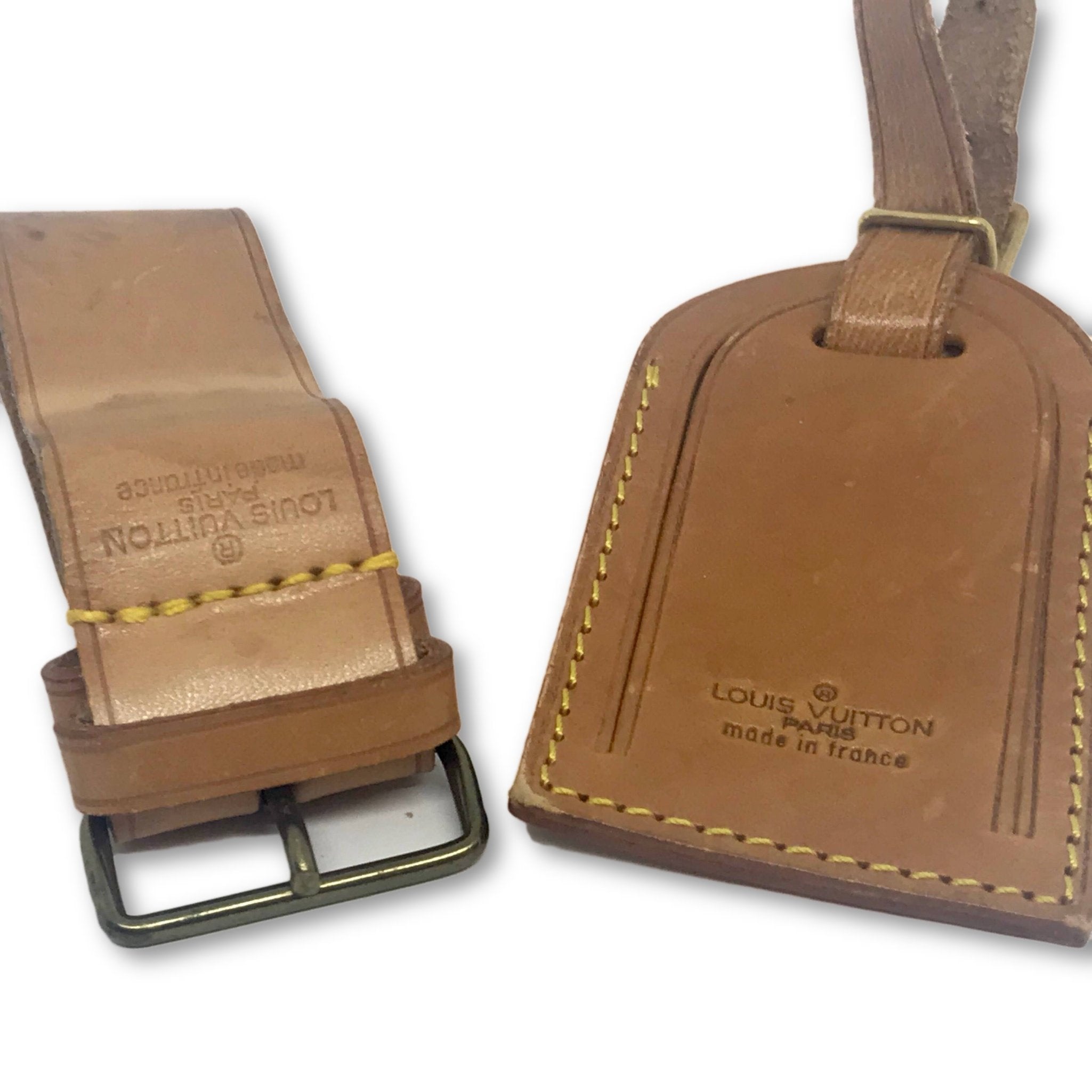 New in: Personalized luggage tag from Louis Vuitton – Buy the