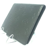 Louis Vuitton Matte Black Monogram Vernis Agenda PM-Agenda, Books, and Writing-Louis Vuitton-Black-JustGorgeousStudio.com