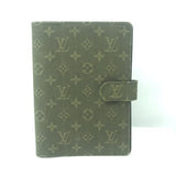 Louis Vuitton Monogram Agenda PM in Olive Idylle Mini Lin-Agenda, Books, and Writing-Louis Vuitton-olive-JustGorgeousStudio.com