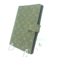 Louis Vuitton Monogram Agenda PM in Olive Idylle Mini Lin-Agenda, Books, and Writing-Louis Vuitton-olive-JustGorgeousStudio.com