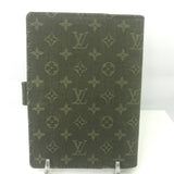 Louis Vuitton Monogram Agenda PM in Olive Idylle Mini Lin-Agenda, Books, and Writing-Louis Vuitton-olive-JustGorgeousStudio.com