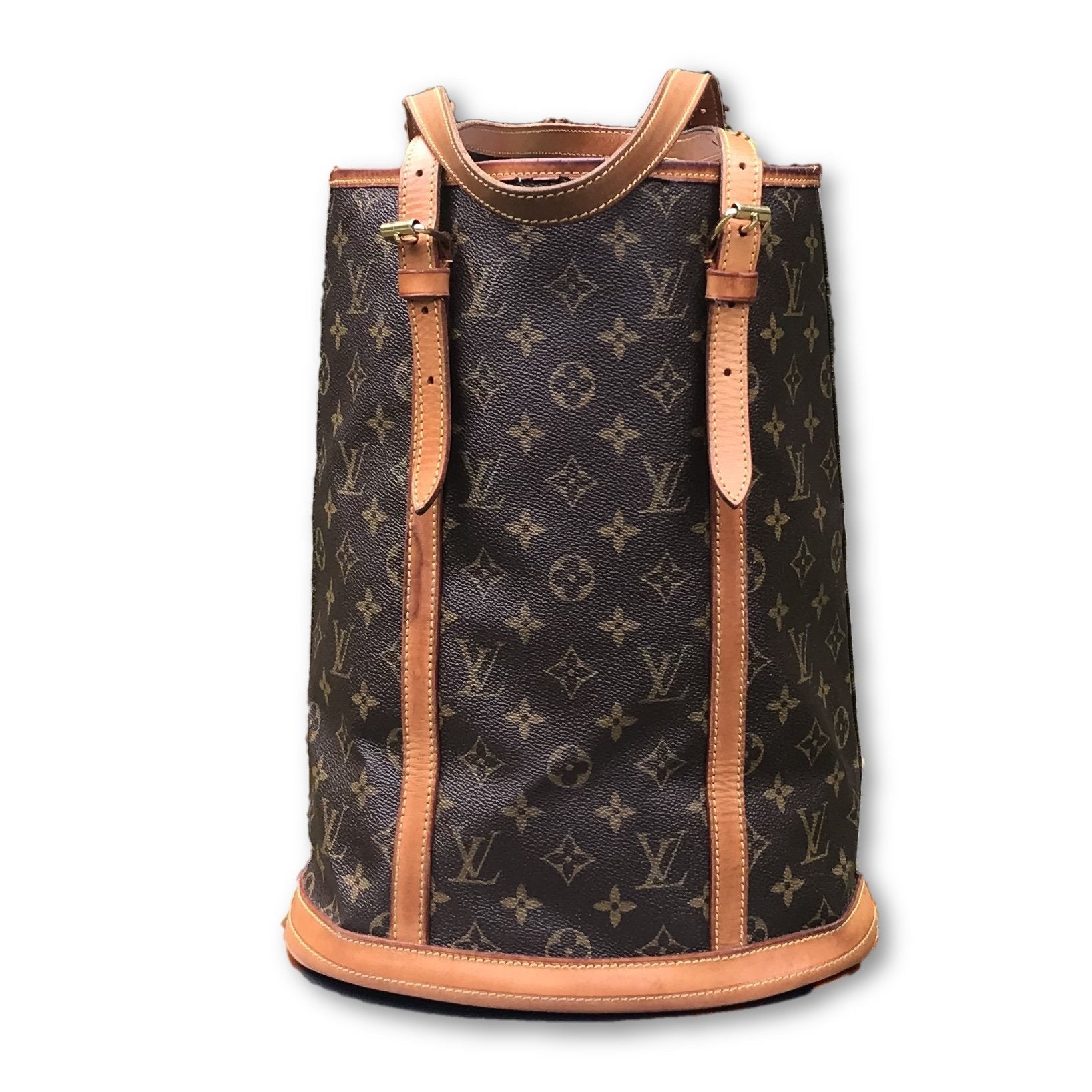 Louis Vuitton Vintage - Monogram Petit Noe - Brown - Monogram Canvas and  Vanchetta Leather Bucket Bag - Luxury High Quality - Avvenice