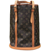 Louis Vuitton Monogram Bucket GM-Bags-Louis Vuitton-Brown-JustGorgeousStudio.com