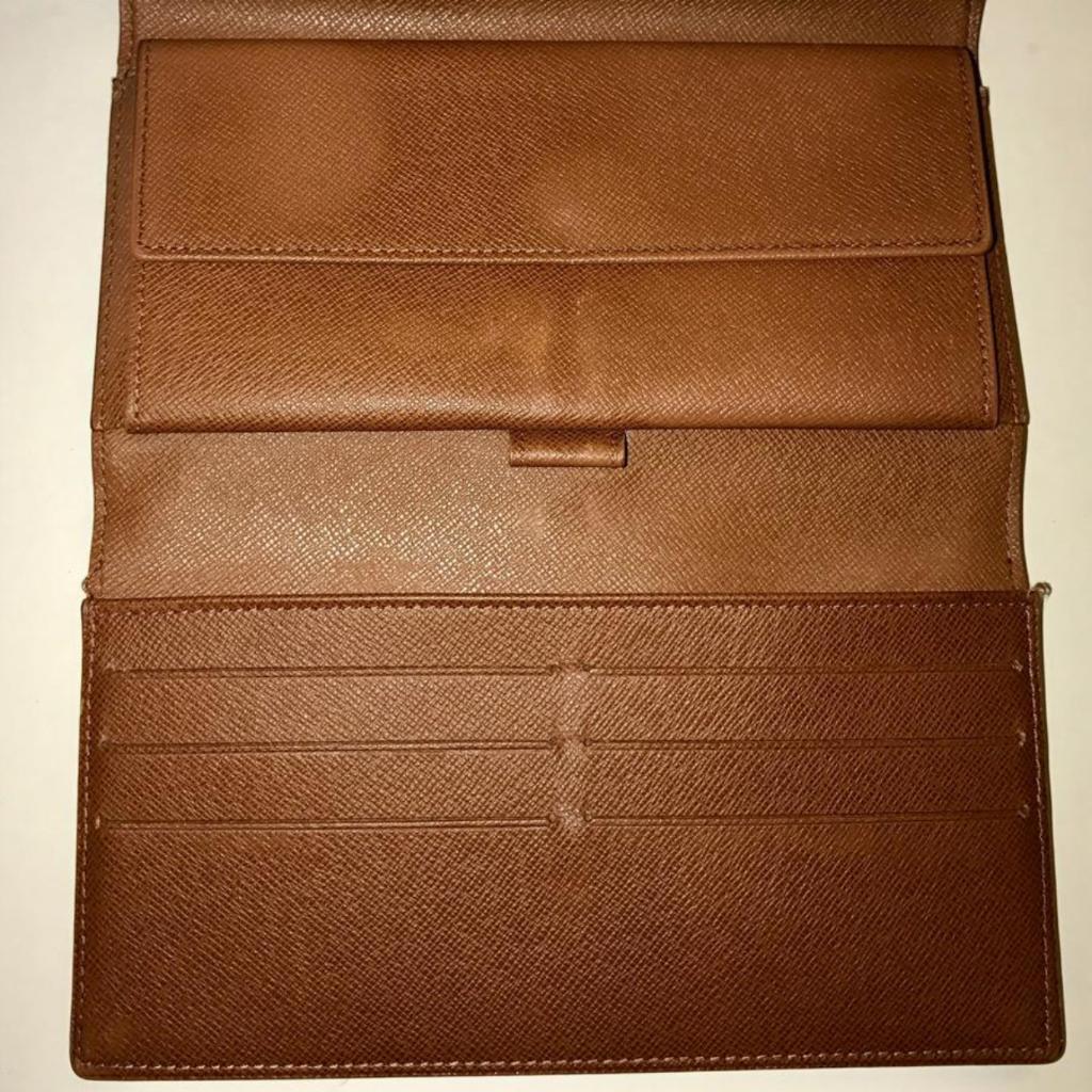 LOUIS VUITTON Louis Vuitton Long Wallet Tri-Fold Porto Tresor International  Monogram Mini Canvas Leather M92242 Men's