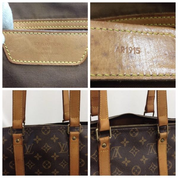 LV Monogram Large Piano Tote Bag Gold Hardware