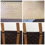 Louis Vuitton Monogram Flânerie 45 Shoulder Tote-Bags-Louis Vuitton-Brown-JustGorgeousStudio.com