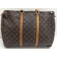 Louis Vuitton Monogram Flânerie 45 Shoulder Tote-Bags-Louis Vuitton-Brown-JustGorgeousStudio.com
