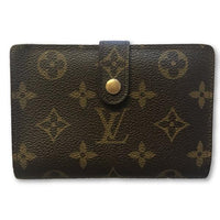 Louis Vuitton Monogram French Purse Kiss-Lock Wallet 