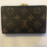 Louis Vuitton Monogram French Purse Kiss-lock Wallet-Wallets & Clutches-Louis Vuitton-Brown-JustGorgeousStudio.com