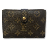 Louis Vuitton Monogram French Purse Kiss-lock Wallet-Wallets & Clutches-Louis Vuitton-Brown-JustGorgeousStudio.com