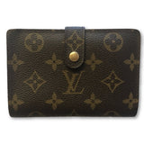 Louis Vuitton Monogram French Purse Kiss-lock Wallet-Wallets & Clutches-Louis Vuitton-Brown-JustGorgeousStudio.com