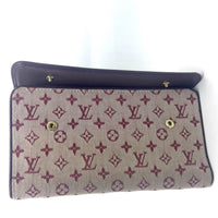 Louis Vuitton Monogram Idylle Mini Lin Long Wallet-Wallets & Clutches-Louis Vuitton-Pink/Red/Cherry-JustGorgeousStudio.com