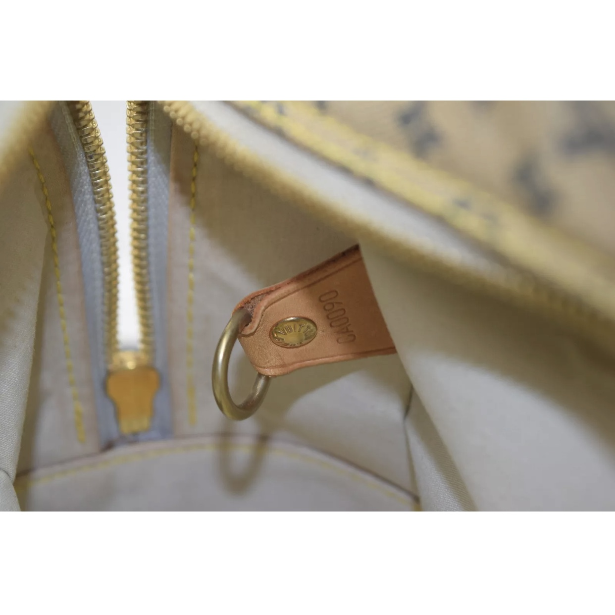 Louis Vuitton Grey, Pattern Print Monogram Mini Lin Idylle Noe Bag