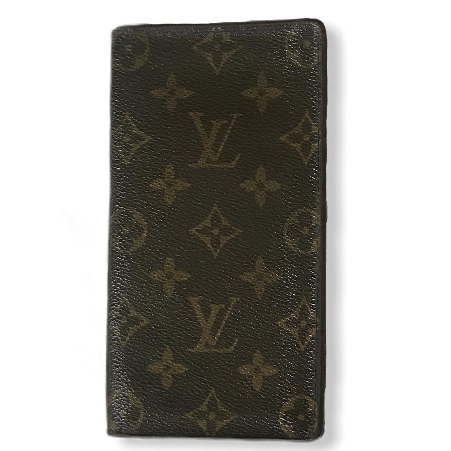 Louis Vuitton Dark Brown Leather Monogram Embossed Bifold Wallet Louis  Vuitton | The Luxury Closet