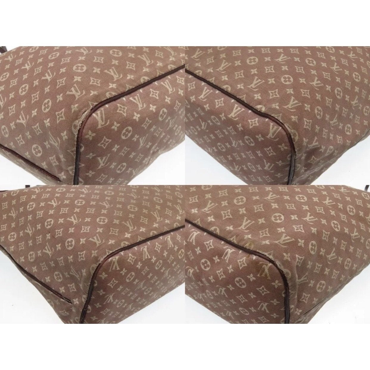 Louis Vuitton Monogram Mini Lin Idylle Neverfull MM - Brown Totes, Handbags  - LOU809461