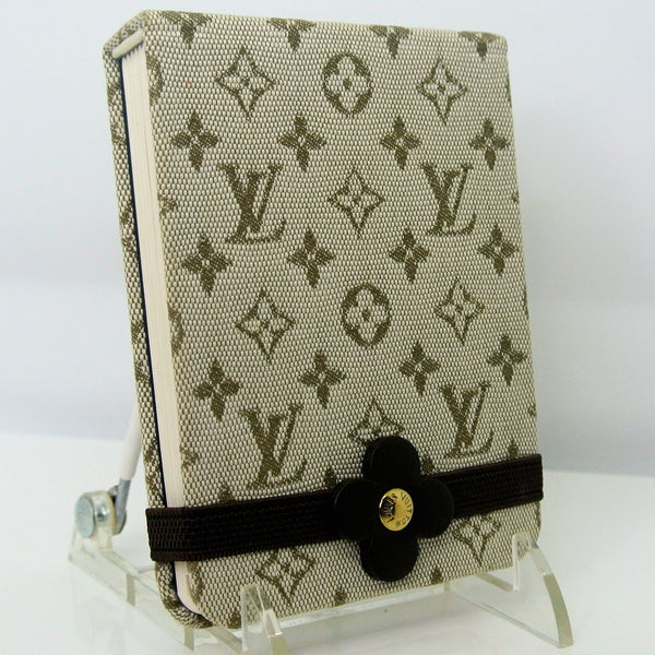 Louis Vuitton Monogram Mini Lin Idylle Notebook – Just Gorgeous Studio