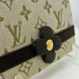 Louis Vuitton Monogram Mini Lin Idylle Notebook-Agenda, Books, and Writing-Louis Vuitton-Tan-JustGorgeousStudio.com
