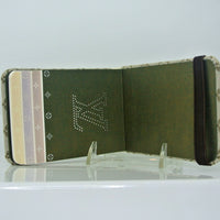 Louis Vuitton Monogram Mini Lin Idylle Notebook-Agenda, Books, and Writing-Louis Vuitton-Tan-JustGorgeousStudio.com