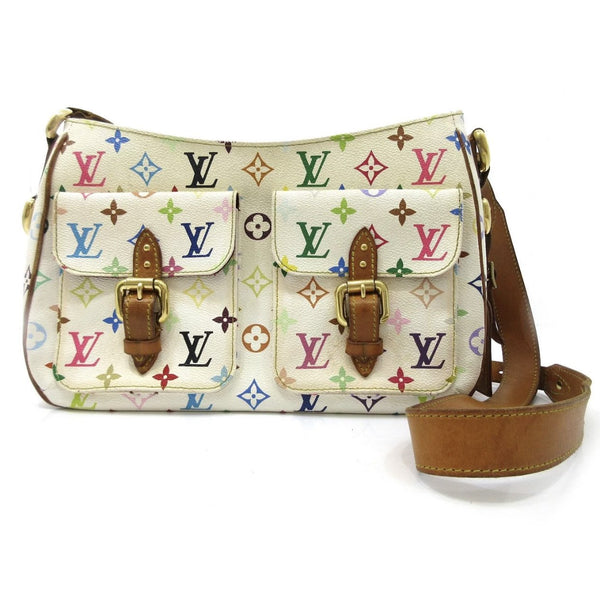 Louis Vuitton Monogram Multicolor Lodge GM Crossbody-Bags-Louis Vuitton-White/multi-JustGorgeousStudio.com