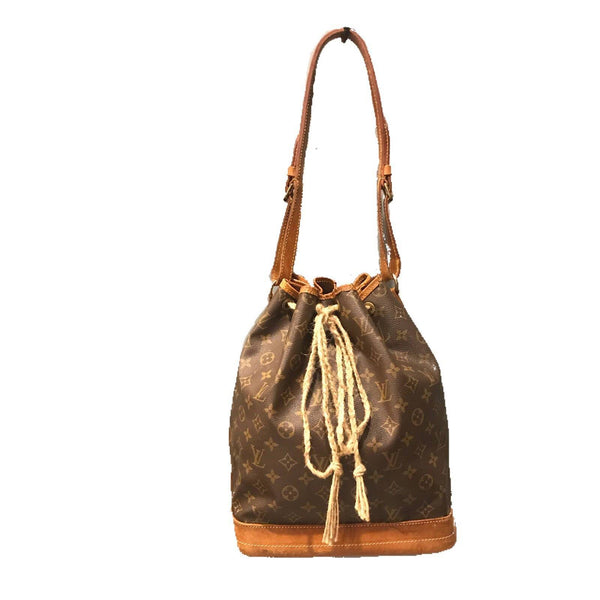 Louis Vuitton Monogram Noe GM Hobo Shoulder Tote Bag-Bags-Louis Vuitton-Brown-JustGorgeousStudio.com