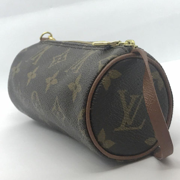 Louis Vuitton Monogram Papillon Pochette Pouch-Wallets & Clutches-Louis Vuitton-brown-JustGorgeousStudio.com