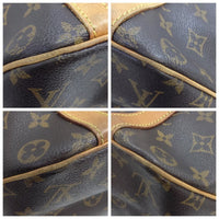 Louis Vuitton Monogram Sac Shoulder Tote-Bags-Louis Vuitton-Brown-JustGorgeousStudio.com