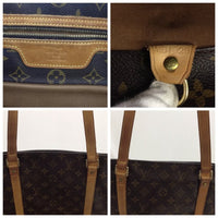 Louis Vuitton Monogram Sac Shoulder Tote-Bags-Louis Vuitton-Brown-JustGorgeousStudio.com