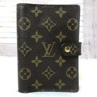 Louis Vuitton Monogram Small Ring Agenda PM-Agenda, Books, and Writing-Louis Vuitton-brown-JustGorgeousStudio.com