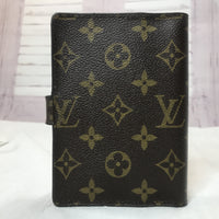 Louis Vuitton Monogram Small Ring Agenda PM-Agenda, Books, and Writing-Louis Vuitton-brown-JustGorgeousStudio.com